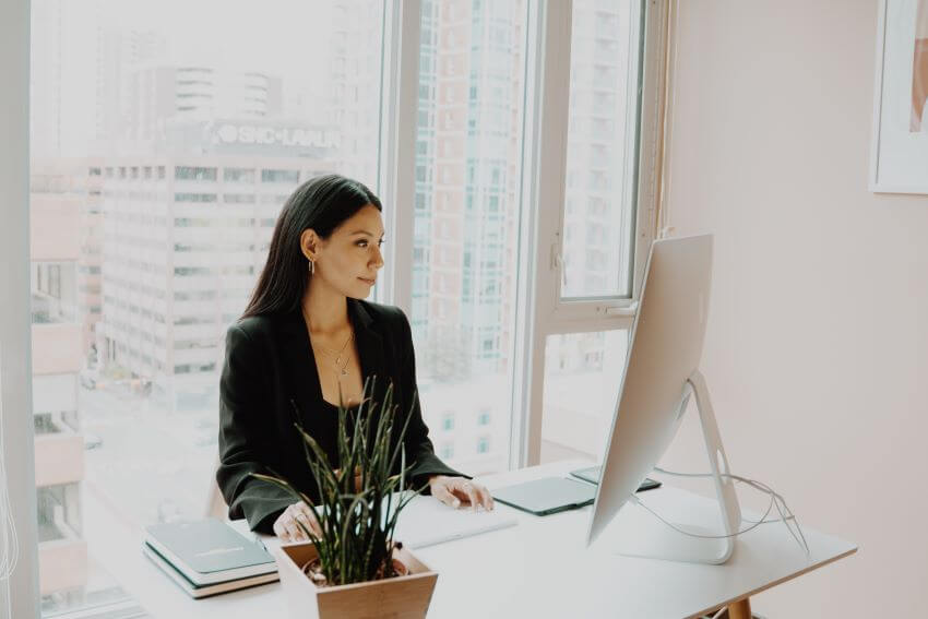 Woman Working