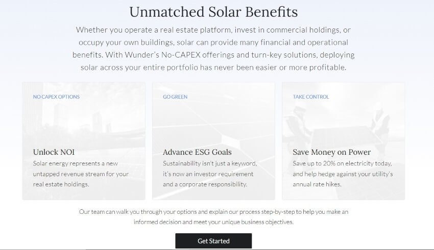 Solar Benefits Information Block