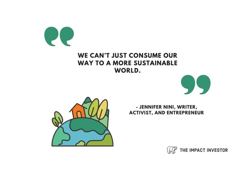 Jennifer Nini Sustainability Quotes