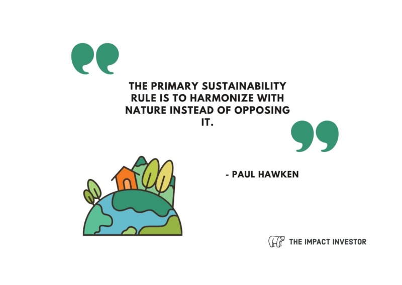 Paul Hawken Sustainability Quotes