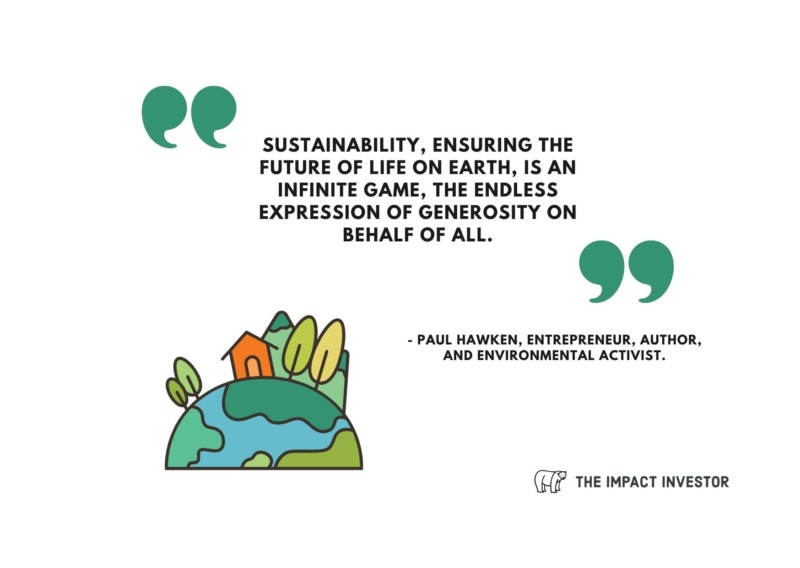 Paul Hawken Sustainability Quotes