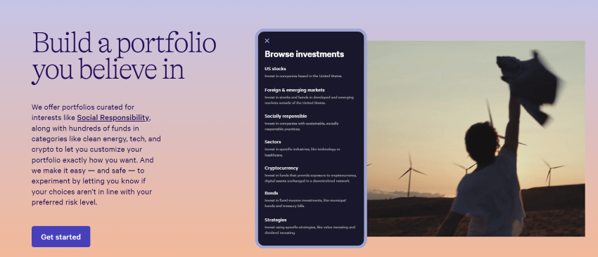 Building Portfolio at Wealthfront