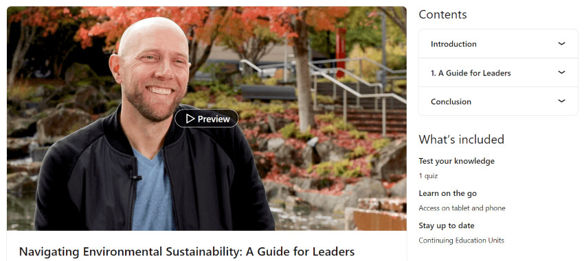 Navigating Environmental Sustainability A Guide for Leaders