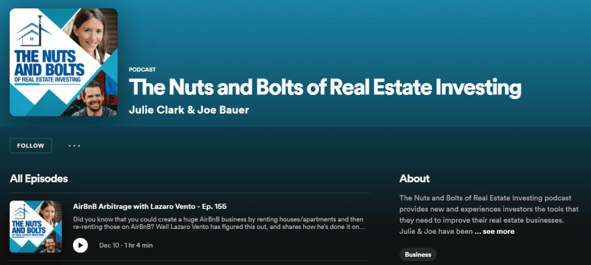 The Nuts & Bolts of Real Estate Investing Podcast