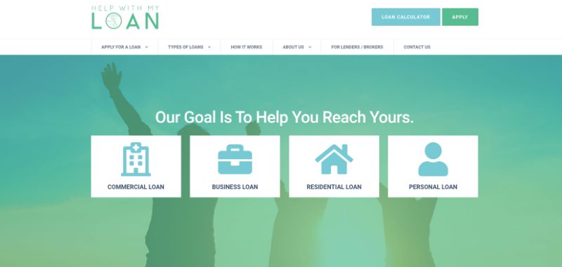 Helpwithmyloan Homepage