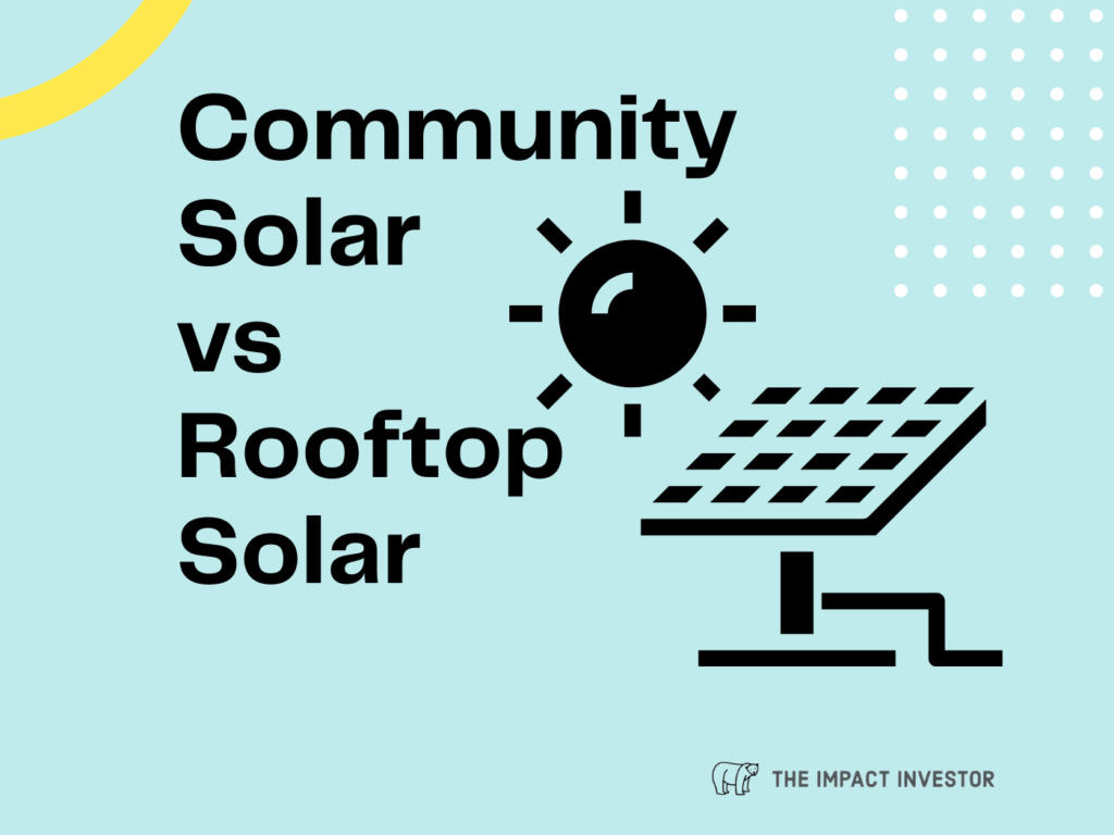 Community Solar vs Rooftop Solar