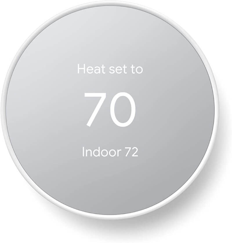 Color White Thermostat