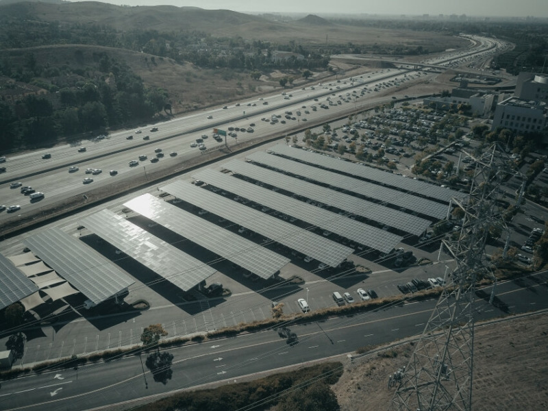 A Set of Solar Panels