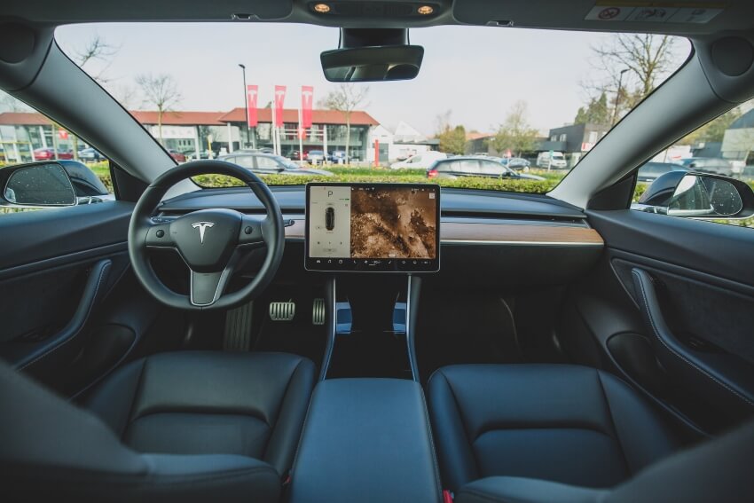 Sleek Car Interior