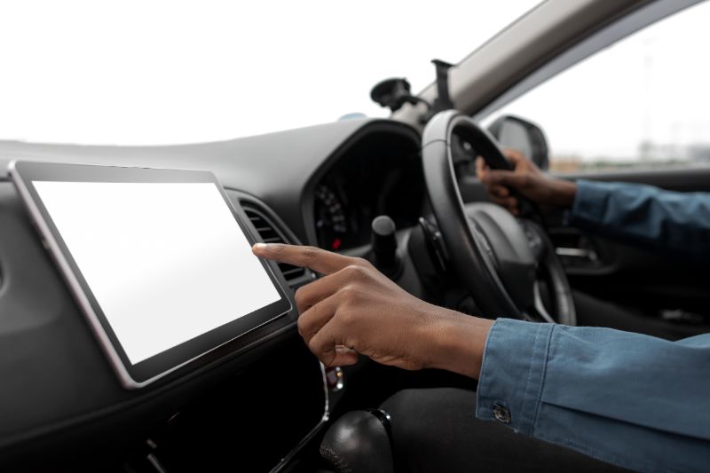 Blank Screen in a Self-Driving Car