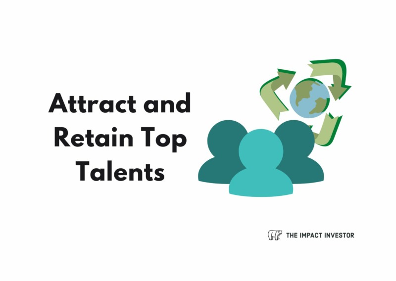 To Attract and Retain Top Talents Graphics