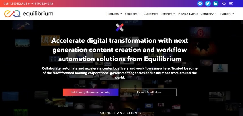Equilibrium Website