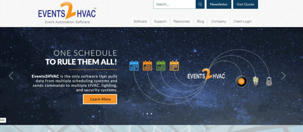 Events2HVAC homepage image