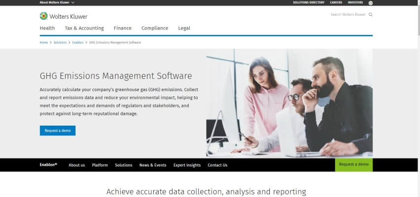 GHG Management Software