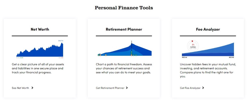 Financial Tools in Personal Capital