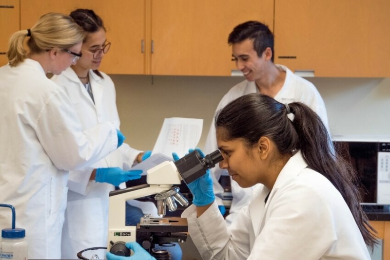 Group of Scientist in a White Coat