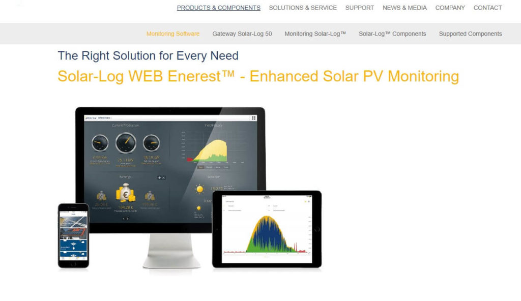 Solar-Log homepage image