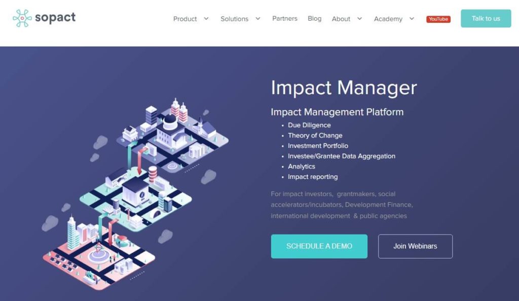 Sopact homepage image