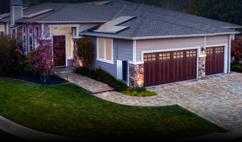 House Equipped with Tesla Powerwall