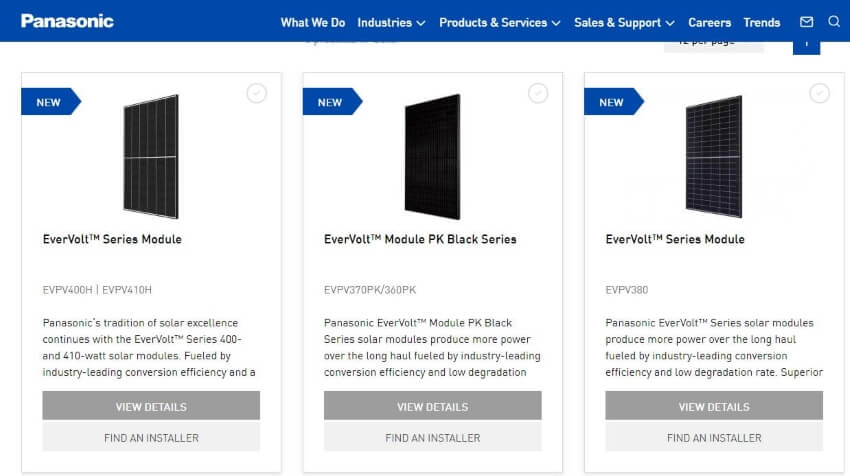 Solar Panels by Panasonic