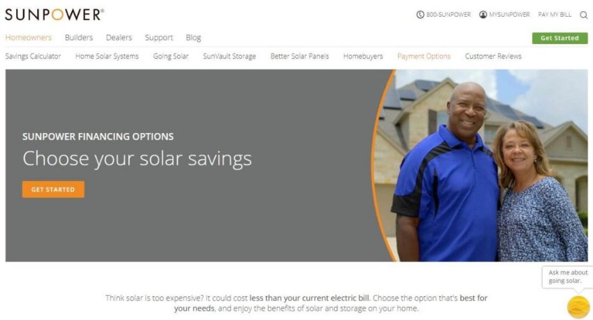 SunPower Homepage