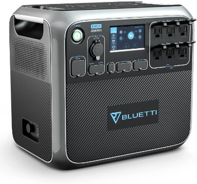 Black BLUETTI Portable Power Station