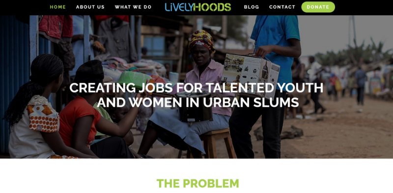 LivelyHoods Website