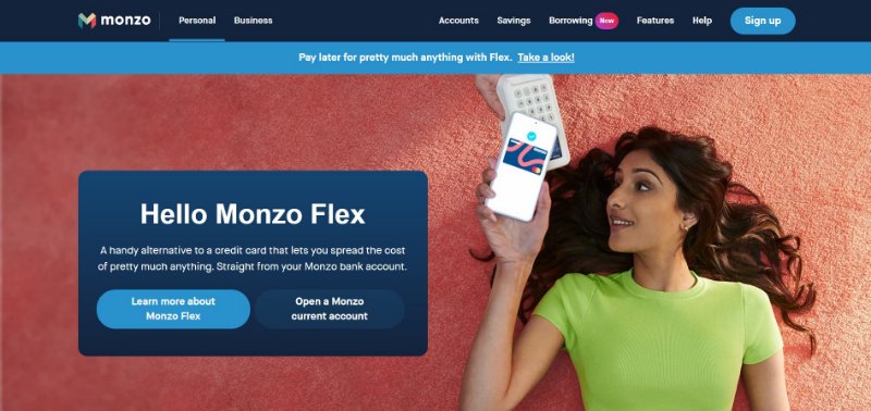 Monzo Website