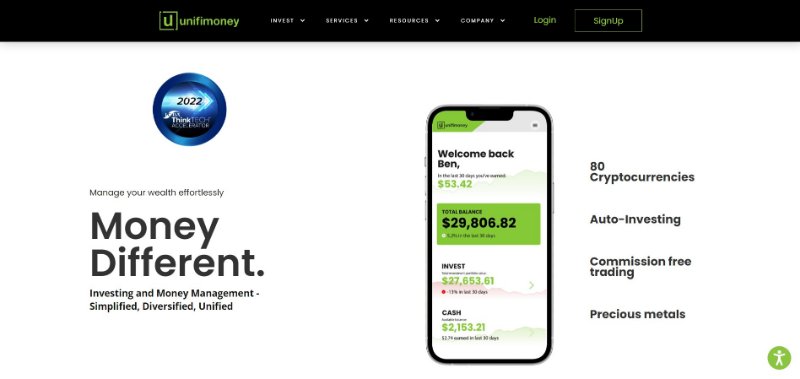 Unifimoney Website