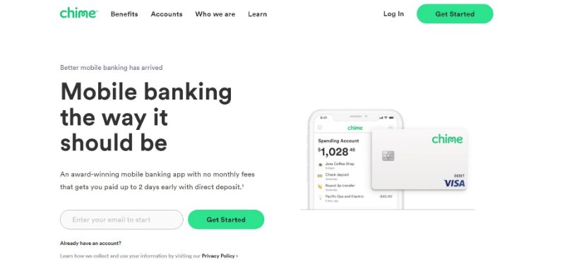 Chime Mobile Banking