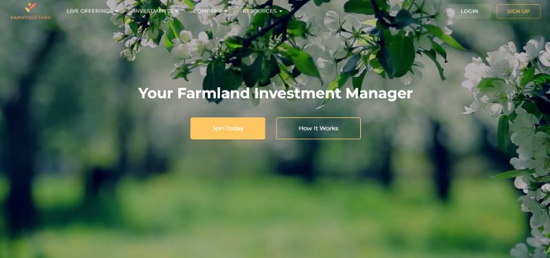 FarmTogether Landing Page