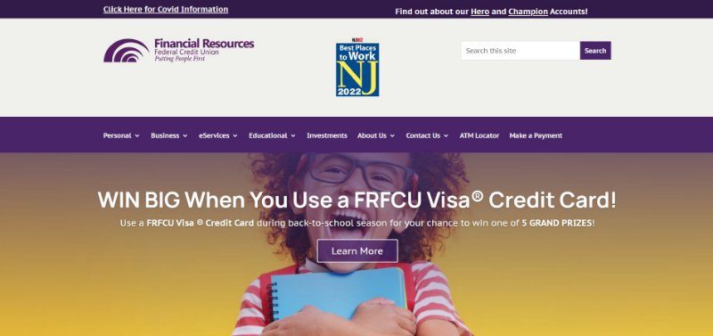 Financial Resources Federal Credit Union Website