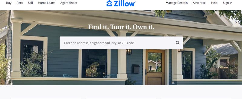 Zillow Real estate investment