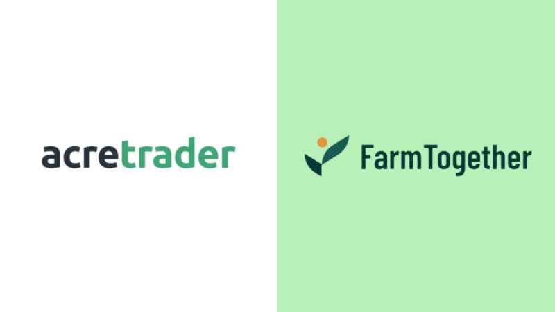 AcreTrader  vs FarmTogether Logos