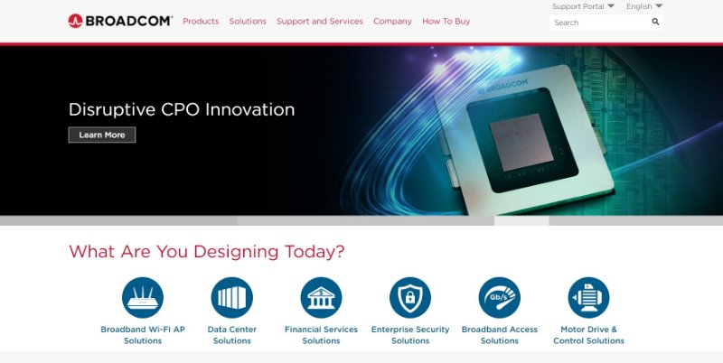 Broadcom Homepage