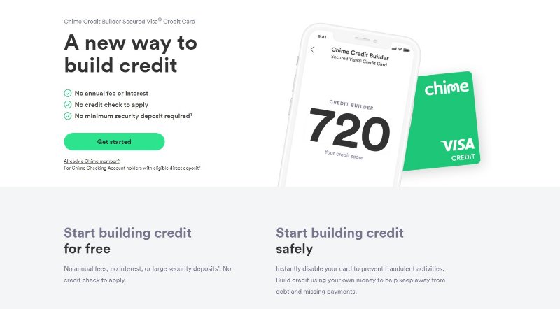 Chime Credit Builder Benefit