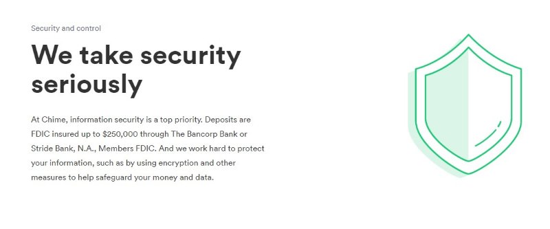 Chime Security Benefit