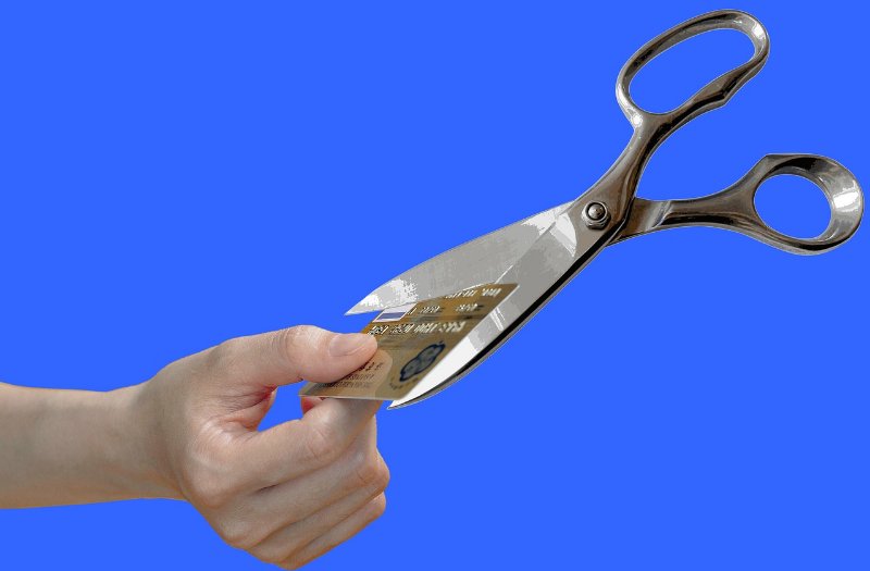 Cutting a Credit Card