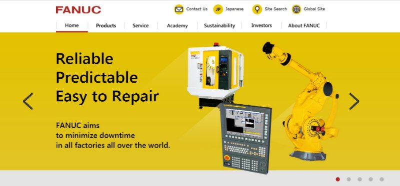 Fanuc Corporation Website