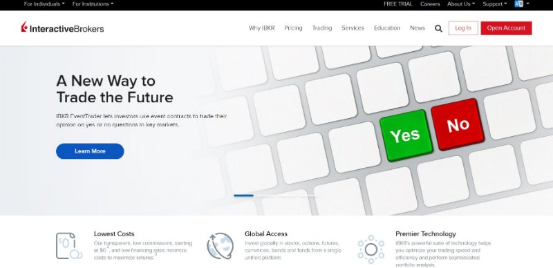 Interactive Brokers Website