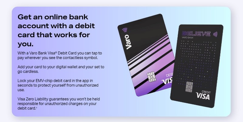 Debit Card in Varo