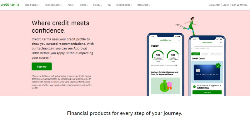 Credit Karma Website