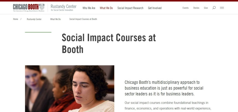 Social Impact in Chicago Booth