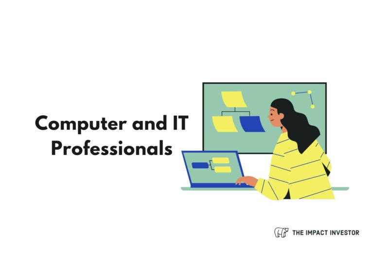 Computer and IT Professionals Graphics