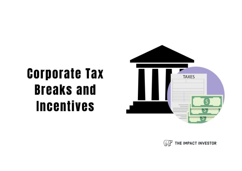 Corporate Tax Breaks and Incentives Graphics