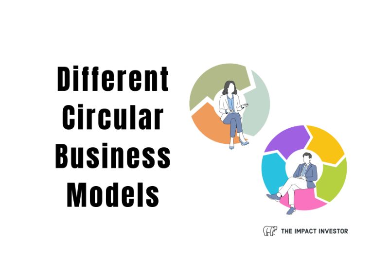 Different Circular Economy Business Models Graphics