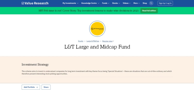 L&T Large & Midcap Fund for Electric Vehicle