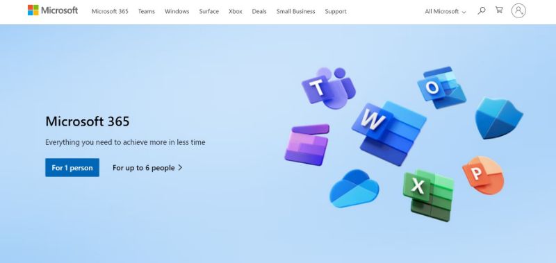Microsoft Homepage