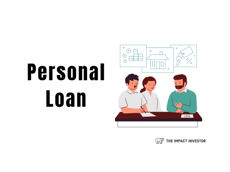 A graphical representation of Personal Loans