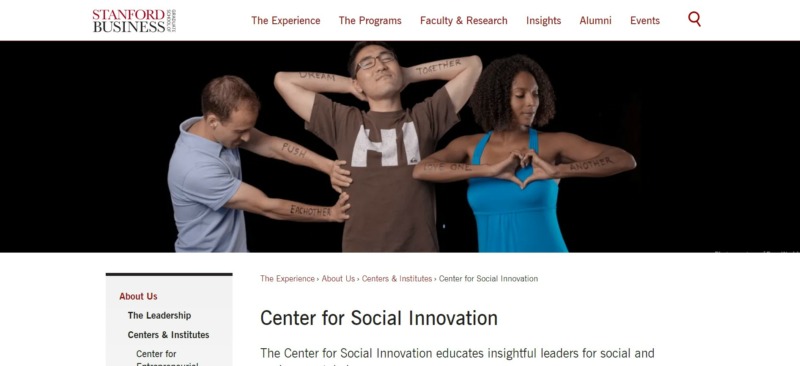 Stanford GSB Social Innovation Program